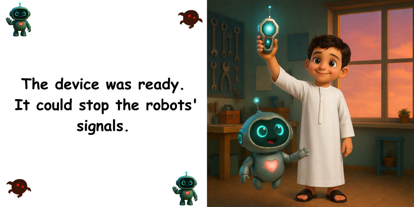 Ghalia and the Rogue Robots