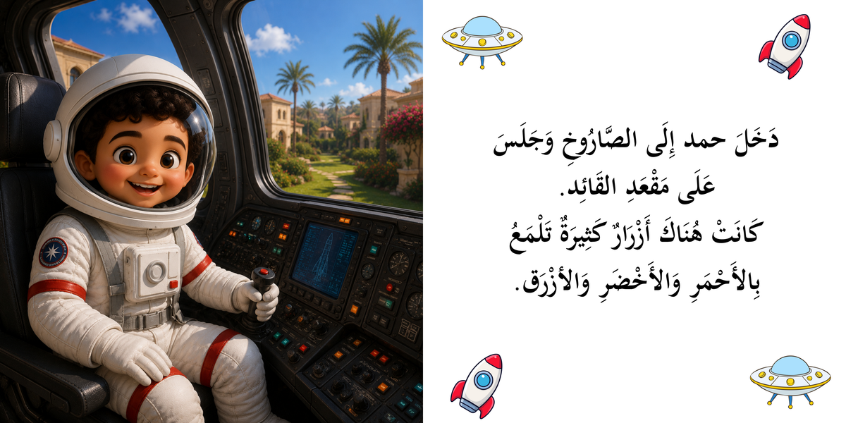 حمد رائد الفضاء الصغير