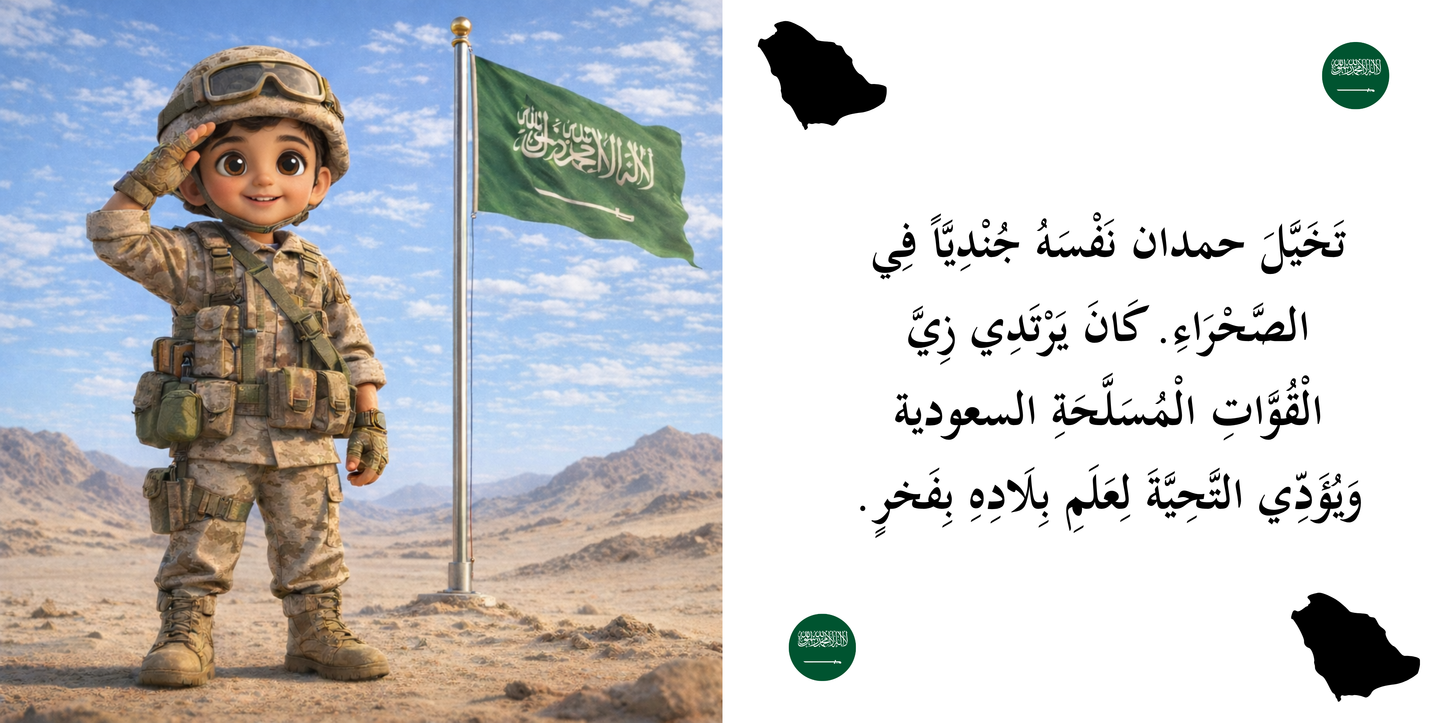 Abdallah - The Brave KSA Soldier