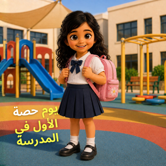 يوم حصة الأول في المدرسة