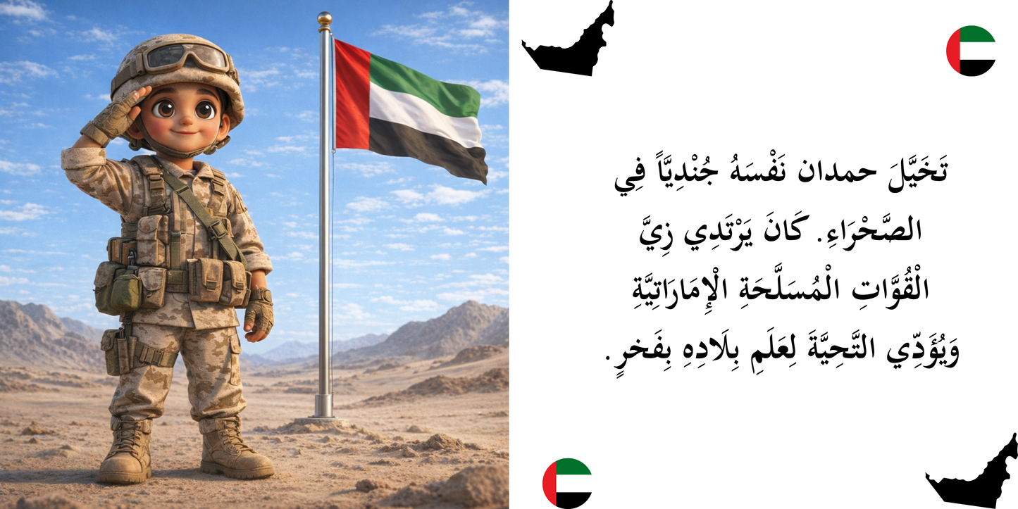 Hamdan - The Brave UAE Soldier