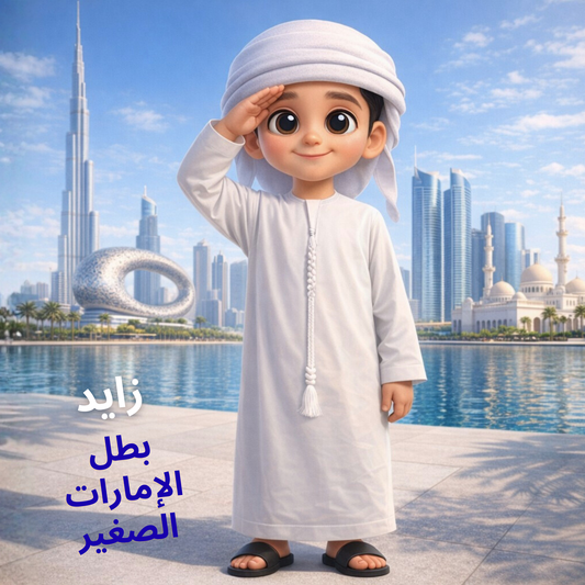 زايد بطل الإمارات الصغير