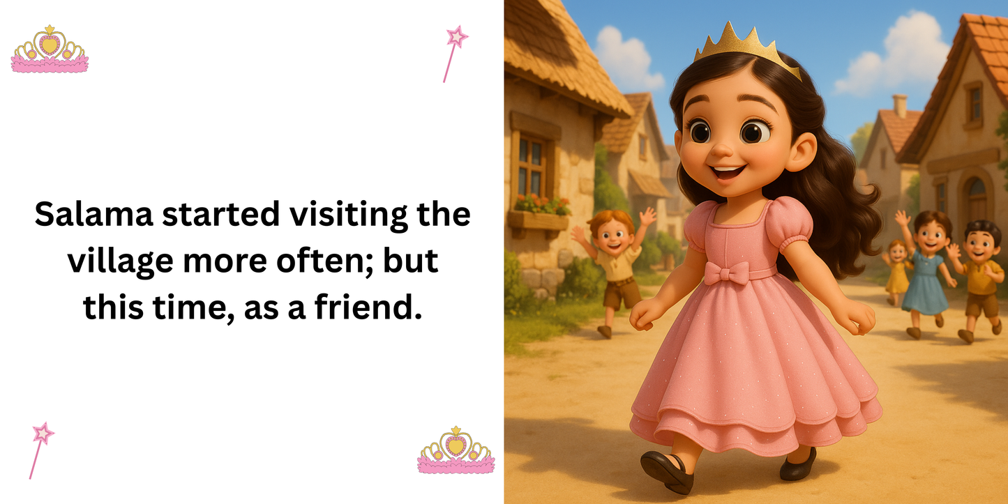 Princess Salama Makes a new friend