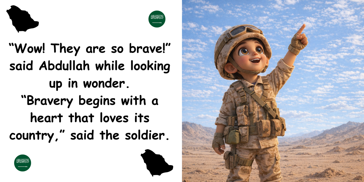Abdallah - The Brave KSA Soldier