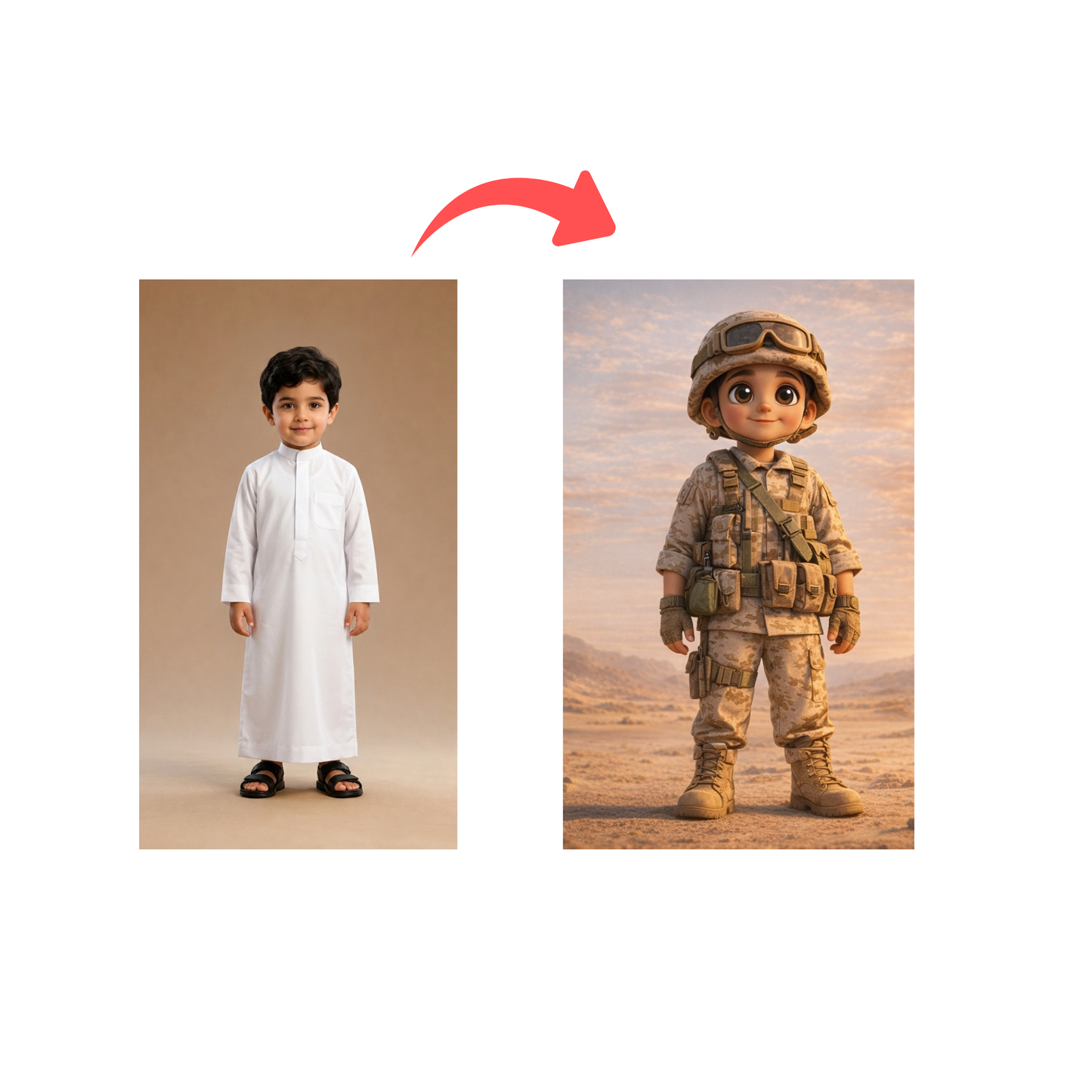 Abdallah - The Brave KSA Soldier