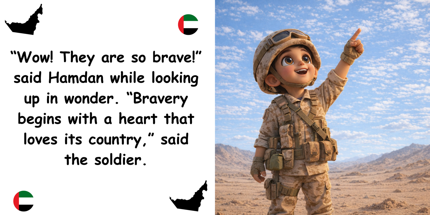 Hamdan - The Brave UAE Soldier