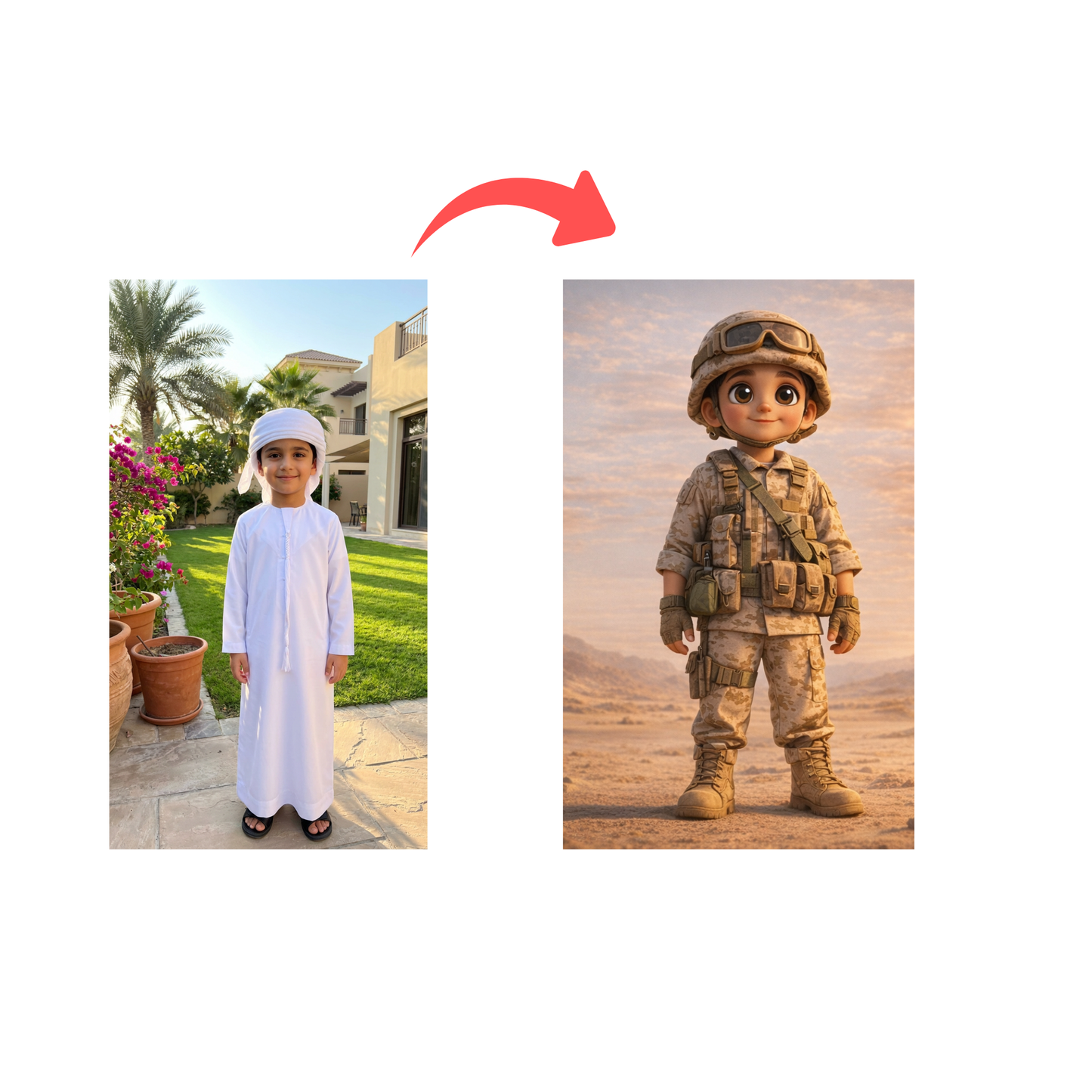 Hamdan - The Brave UAE Soldier