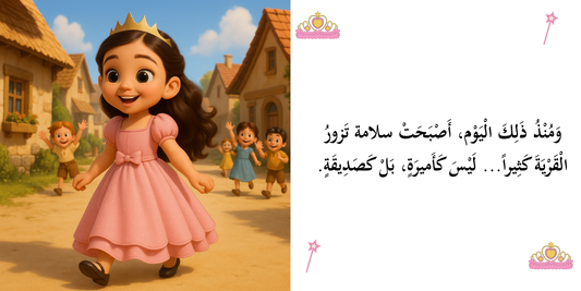 Princess Salama Makes a new friend
