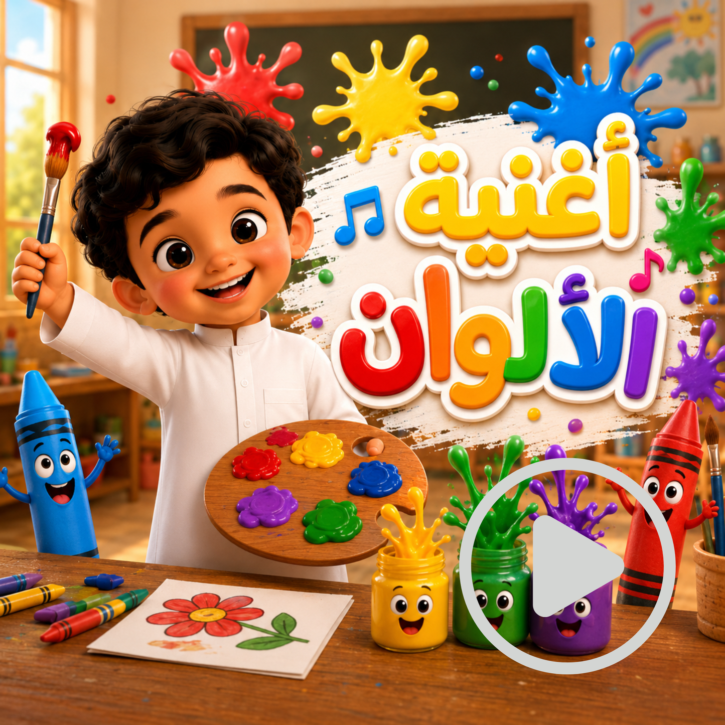 أغنية مملكة الألوان