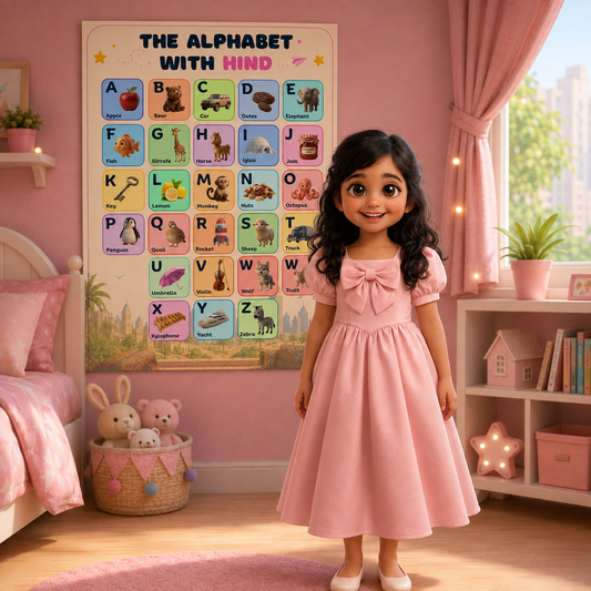 English Alphabet Poster