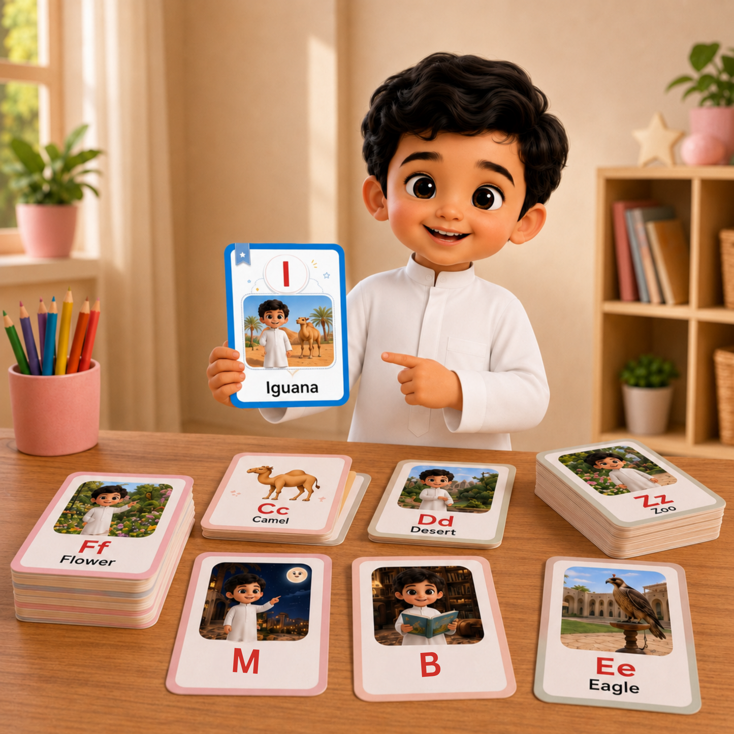 Alphabet Flash Cards - English