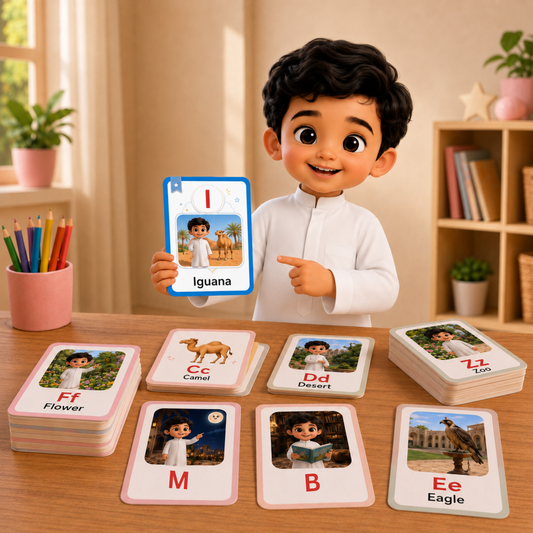 Alphabet Flash Cards - English