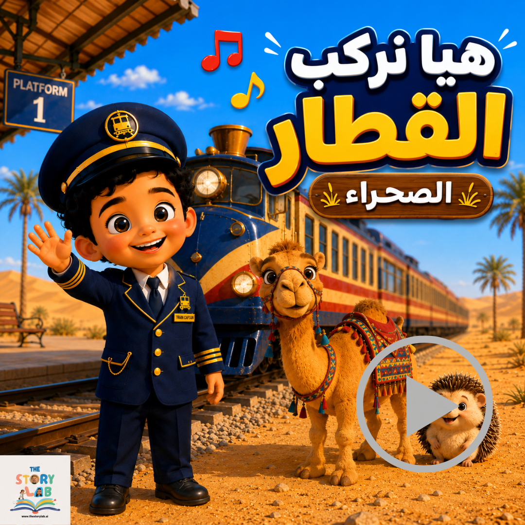 أغنية هيا نركب القطار - الصحراء